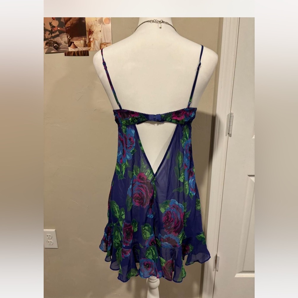 BETSEY JOHNSON• ruffle slip dress - Picture 4 of 6